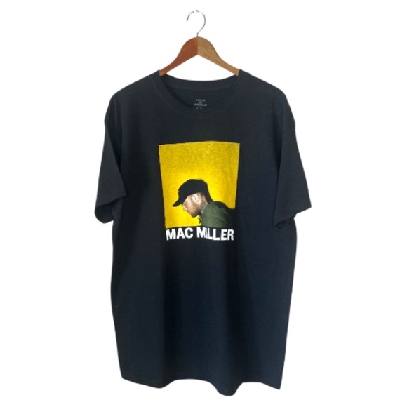 Mac Miller Official 2018 Merch Rap Music Black T Shirt Deadstock L - Picture 1 of 5